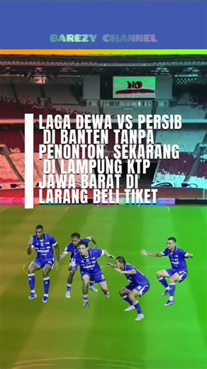 LAGA DI LAMPUNG KTP JAWA BARAT TIDAK BOLEH BELI TIKET #brisuperleague #shorts