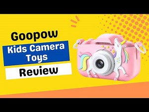 Goopow Kids Camera Toys: Creative Fun for Kids! | Review