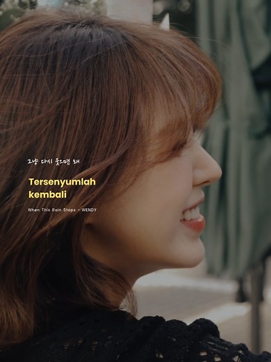 Wendy Red Velvet 'When This Rain Stops' Lyrics Template Video