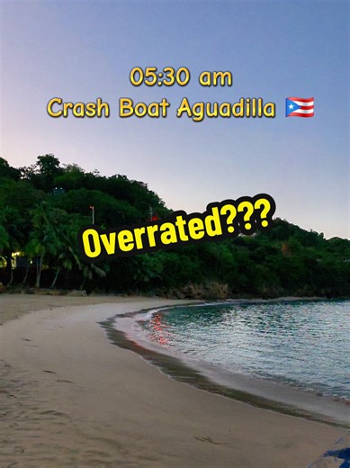 05:30am at Crash If you're at Crash Boat Beach Aguadilla Puerto Rico 🇵🇷 you just might be on Crash Boat TV. Real life. Real vibes. THE historic Crash Boat! Visit and Experience Crash Boat Beach in Aguadilla — THE most popular beach in Puerto Rico 🌊🇵🇷🏖 More Aguadilla Puerto Rico content → @Aguadilla00603 🇵🇷 Original Crash Boat / Aguadilla music by Ai Am De Stón 🎶 #crashboatbeach #islandlife #crashboataguadilla #puertorico #aguadilla