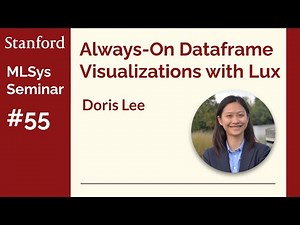 Lux: Visualization for Data Science - Doris Lee | Stanford MLSys #55