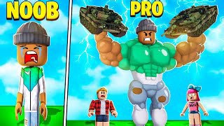 Weight lifting simulator max level in Roblox