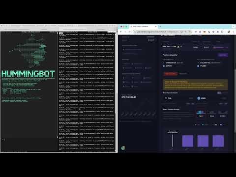 Automatic Meteora LP position management with Hummingbot