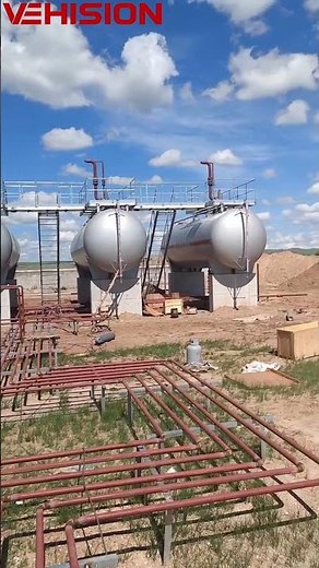 LPG Filling Station Construction 🚧 | From Ground to Full Operation