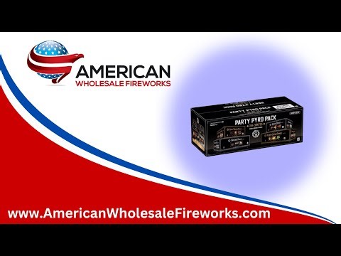 Party Pyro Pack (Case of 4) (P5585-Case) ... Available at American Wholesale Fireworks!