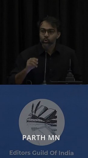 When I started out as a journalist, P Sainath was one of the biggest inspirations. Today, to receive the award he's also won years ago is a pinch yourself kind of a moment. My short acceptance speech after winning The Prem Bhatia Award for Excellence in Political Journalism, at IIC, Delhi. | Parth MN