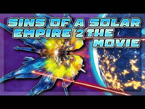 TWO MASSIVE SPACE EMPIRES VS IMPOSSIBLE AI in Sins Of A Solar Empire 2 (Full Playthrough / Movie)
