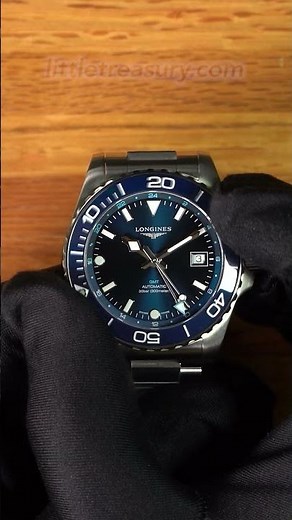 Bezel Click Test on the Longines Hydroconquest GMT