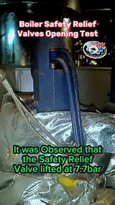 Boiler Safety Relief Valve Lift/Opening Test 🛠️⚓🤩 For the benefit of the community, what are the procedures to be followed when testing the BOILER SAFETY RELIEF VALVE? | Master Engineer Fix