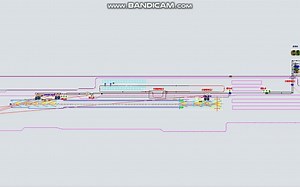 Flexsim仿真模拟，单线双向，混合跑调度
