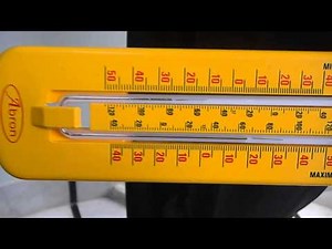 Video Maximum minimum thermometer repair broken mercury info@abronexports com abron01@gmail.com