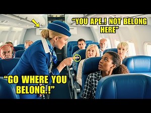 Flight Attendant Kicks Girl Off Plane — Minutes Later, She Becomes the Airline Owner 😳✈️
