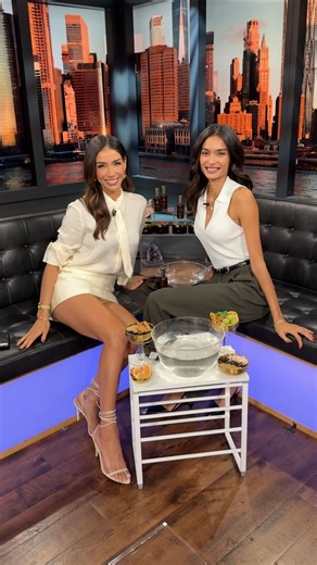 Such a fun day hanging out with @bianca.peters @fox5ny talking about @chandrabeauti 🧚‍♀️💗✨ #chandrabeauti | Kelly Gale
