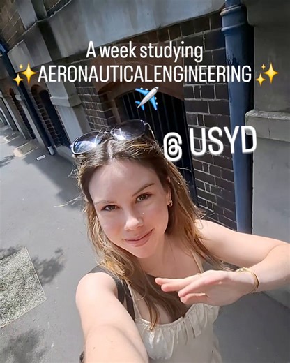 University of Sydney (USYD) on Instagram: "Week in the life of @sydney_uni student studying aeronautical engineering ✈️ #USYD"