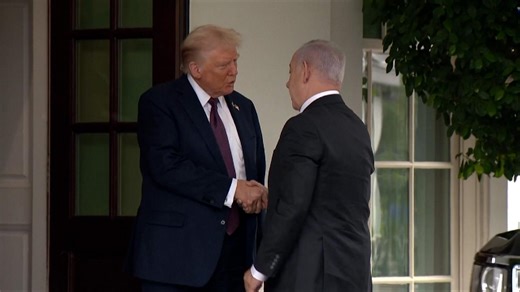 Trump meets Netanyahu at the White House