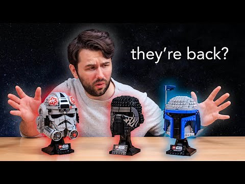 The LEGO Star Wars Helmet Collection Returns...