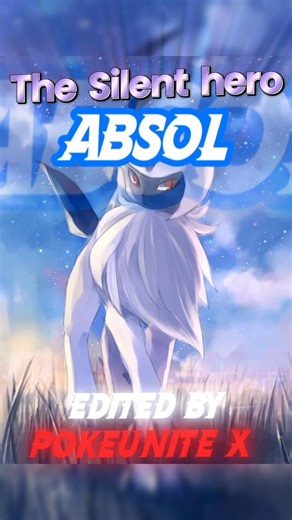 The Silent hero FT. Absol#pokeunitex #ashdragonite #pokemonjourneys #absol#anime #otaku india