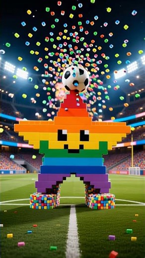 “Sprinkle Explosion! Star Shatters & Cute Panda Appears 🐼⭐” #trendingshorts