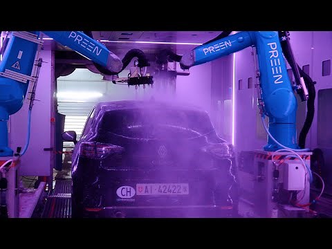 Revolutionary Robotic Car Wash Experience | PREEN: Next Generation Car Wash