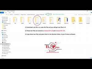 Download Arduino Library for Proteus 7 & 8 Updated version