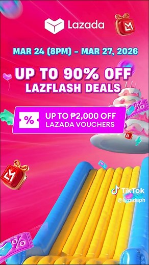 Lazada's Birthday Sale: Up to 90% Off! 🎉
