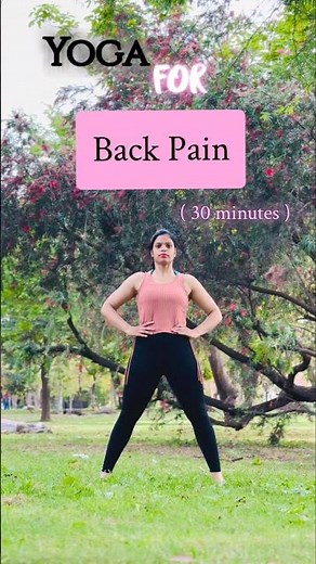 Yoga for Back Pain | 30 Minutes