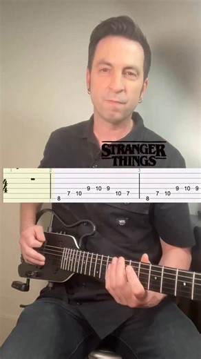 Stranger Things Theme 🎸I use @donnermusic_official Hush X Pro Add The code Victorguitars 🎉 #donnerhush #donnerguitar #guitartabs | Skid Vyk