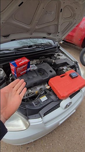 #shorts Hyundai Accent Misfire FIX (P0300 P0302 P0304) Spark Plugs + Coils DIY 😳