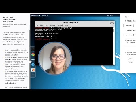 14.1.9 Lab: Services/Name Resolution