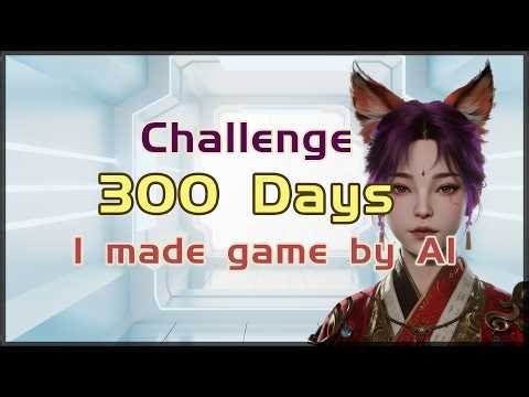 I use AI to write code and challenge myself to create games!