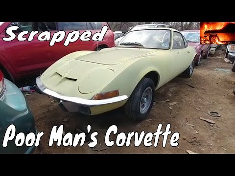 1970 Opel GT Junkyard Find