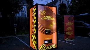 Vending Machine Lets You Swap Unwanted Halloween Candy for Reese's Cups