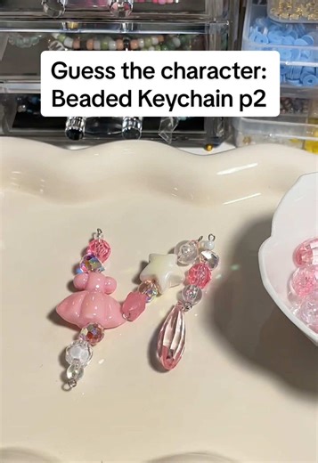 Beaded keychains are so fun to make! Especially for a character as pink, bubbly, and magical as this one…