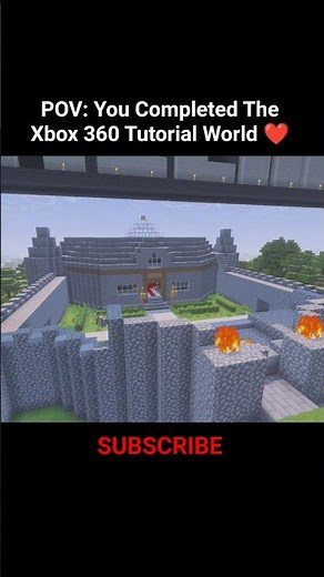Minecraft Xbox 360 Tutorial World ❤️ #shorts #minecraft