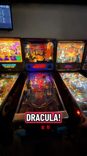 Let’s take a closer look at Bram Stokers Dracula! This is a special pinball to me as it’s one that is fun to play, yet difficult to master. It’s an under rated game that has a lot of cool features and it’s one that I keep coming back to. Designed by the late Barry Oursler who gave us legendary games to play on for many years to come. This one is a pinball game that you shouldn’t pass over. Play it if you dare… you are in for a scare! The arcade is now OPEN! Hours today are 11-10pm. ⬇️ADDRESS⬇️ 7
