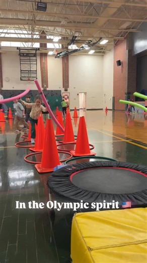 Fremont School District 79 on Instagram: "Our Fremont Elementary School students are ready for the Winter Olympics! In physical education class, they simulated a number of sports such as downhill skiing, figure skating, skeleton, bobsled, ice hockey, and more! #fsd79 🥇 🇺🇸"