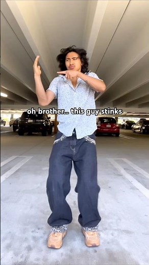 oh brother… this guy stinks #shorts #spongebob #dance
