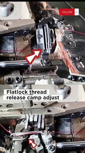 1K reactions · 51 shares | Flatlock thread release camp adjust .. #machinery #machine #sewing #garments #trendingnow #secondhand #highlightsシ゚ | Achmad Yani | Facebook