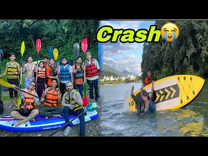 Kayaking garda crash vio danai morena )dream complete buda bude😭