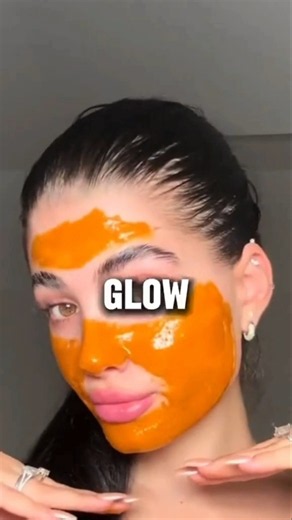 7 - day Egg yolk, honey & castor oil Face Mask For Glowing and Brightening Skin✨#beautiful#shorts