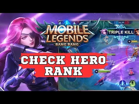How to Know your Hero Rank in MLBB 2024?