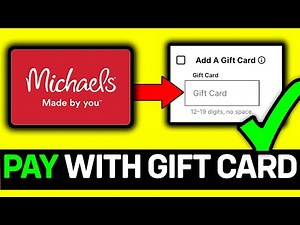UPDATED 2026! How To Redeem Michaels Gift Card Online