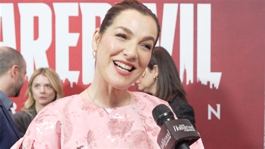 Ayelet Zurer Says Fans Will "Not Be Disappointed" When Watching 'Daredevil: Born Again' | THR Video