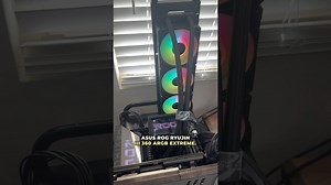 The new ASUS ROG extreme liquid CPU cooler!