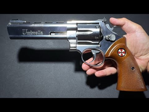 UMBRELLA MAGNUM REVOLVER RESIDENT EVIL 0 TANAKA WORKS ของเล่นสะสมสมัยเด็ก ผลิตน้อยหายากมาก