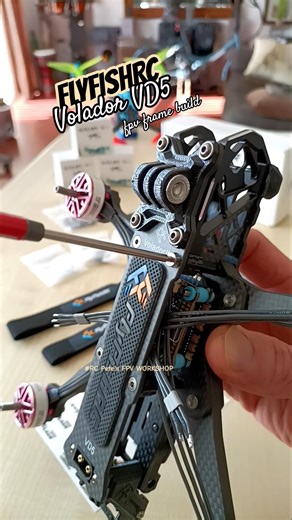 NEW! HOW TO BUILD PRO FPV DRONE #TMOTOR VELOX V3 MOTORS #FLYFISHRC VOLADOR VD5 FRAME DIGITAL DJI CAM