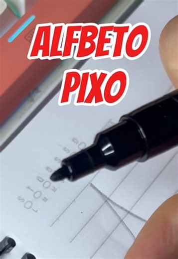 Alfabeto de Grapixo tutorial passo a passo #graffiti #tutorial | Graffiti Tutorial