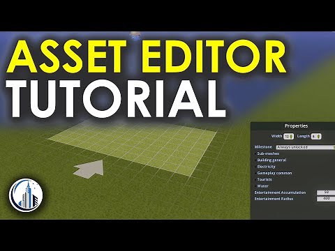 How To Use the Asset Editor |Cities Skylines Beginners Guide For New Players