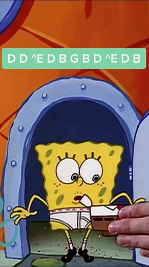 Learn how to play the #SpongeBob theme song on the #recorder 🎵 #musiclesson #music #howto #learnontiktok #tvintro