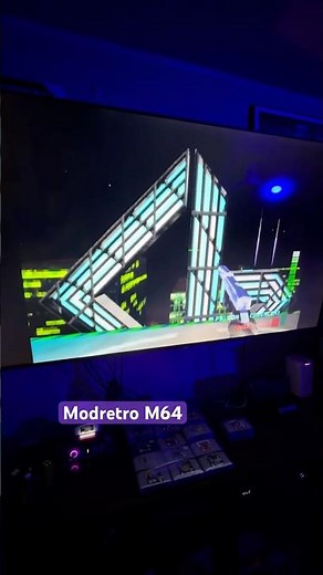 Perfect Dark start up on the M64 made by MODRETRO #modretro #n64 #m64 #perfectdark #gameplay